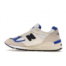 Кроссовки New Balance 990v2 MiUSA White Blue