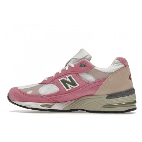 Кроссы New Balance 991 AGPPB La MJC x Paperboy All Gone 2021 - мужская сетка размеров