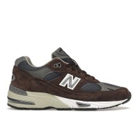 Кроссовки New Balance 991 Brown Navy Grey