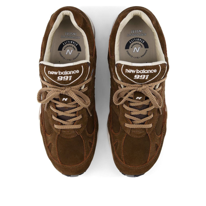 New Balance 991v1 Luxe Suede MiUK Cocoa - мужская сетка размеров New Balance 991v1 Luxe Suede MiUK Cocoa - мужская сетка размеров