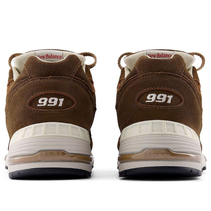 New Balance 991v1 Luxe Suede MiUK Cocoa - мужская сетка размеров New Balance 991v1 Luxe Suede MiUK Cocoa - мужская сетка размеров