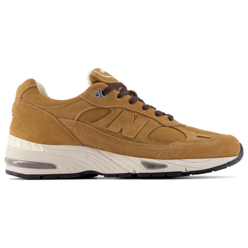 New Balance 991v1 Luxe Suede Made In UK Dijon - мужская сетка размеров