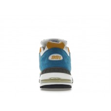 Кроссовки New Balance 991 MiUK SNS Blue Yellow