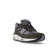 Кроссовки New Balance 991 MiUK Dark Green Grey Tan