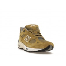 Кроссовки New Balance 991 MiUK Green Moss Cloud Cream
