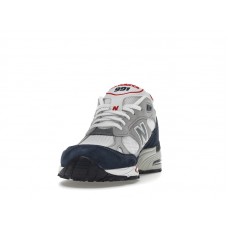 Кроссовки New Balance 991 Grey Navy Red