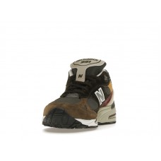 Кроссовки New Balance 991 Olive Burgundy Brown