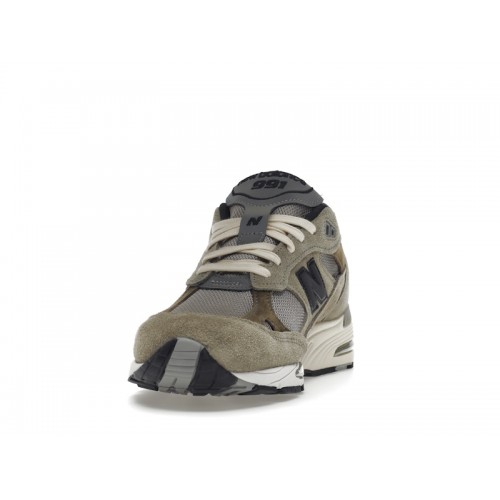 Кроссы New Balance 991 MiUK JJJJound Grey Olive - мужская сетка размеров