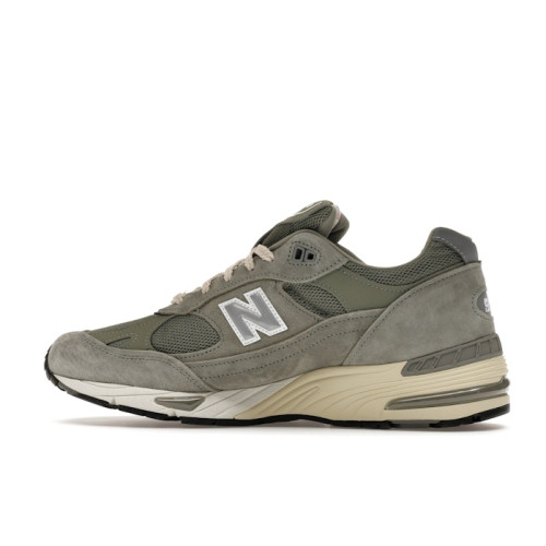 Kith x New Balance 991v1 Made in UK Vetiver - мужская сетка размеров Kith x New Balance 991v1 Made in UK Vetiver - мужская сетка размеров