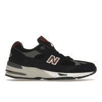 Кроссовки New Balance 991 MiUK Black Grey Brown