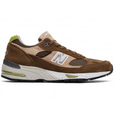 Кроссовки New Balance 991 MiUK Brown Tan Green