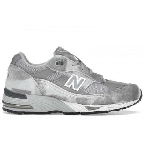 New Balance 991 MiUK Washed Grey - мужская сетка размеров