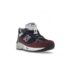 Кроссовки New Balance 991 Navy Burgundy