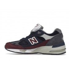 Кроссовки New Balance 991 Navy Burgundy