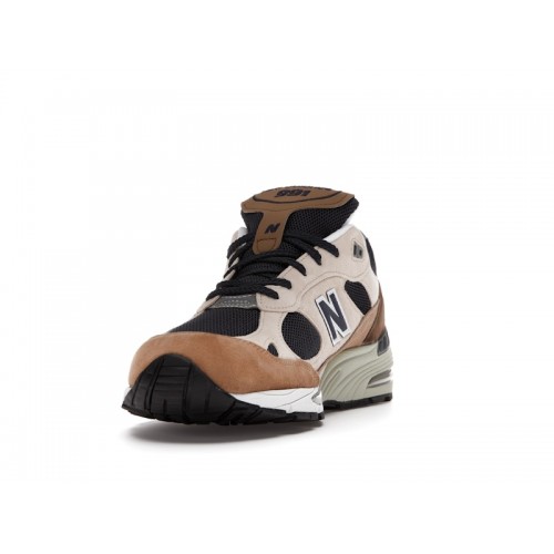 Кроссы New Balance 991 MiUK Cappuccino - мужская сетка размеров