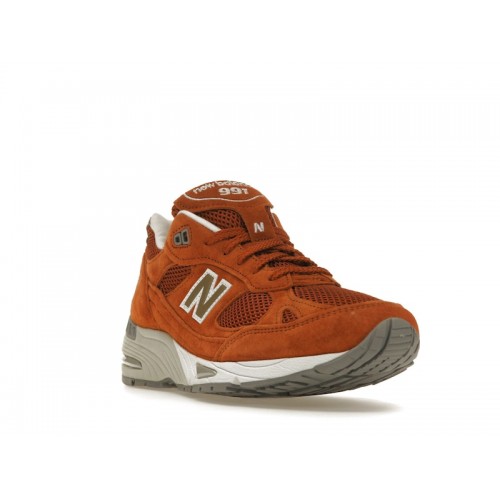 Кроссы New Balance 991 MiUK Eastern Species - мужская сетка размеров