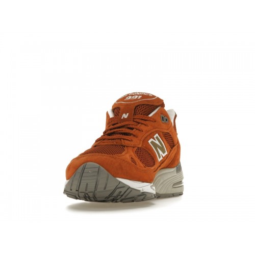 Кроссы New Balance 991 MiUK Eastern Species - мужская сетка размеров