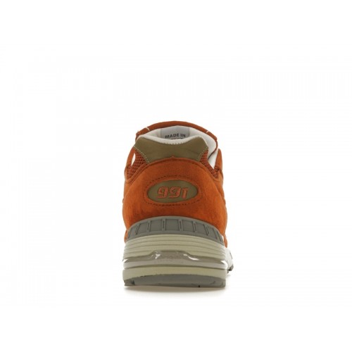 Кроссы New Balance 991 MiUK Eastern Species - мужская сетка размеров