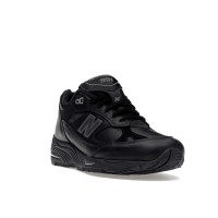 Кроссовки New Balance 991 MiUK Leather Black Grey