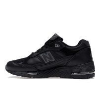 Кроссовки New Balance 991 MiUK Leather Black Grey
