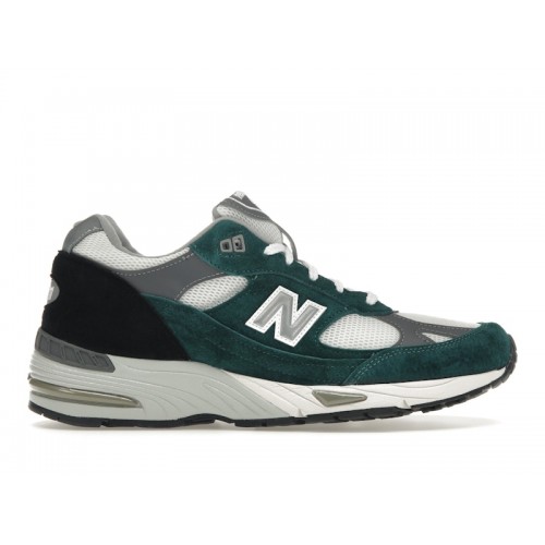 Кроссы New Balance 991 MiUK Pacific - мужская сетка размеров