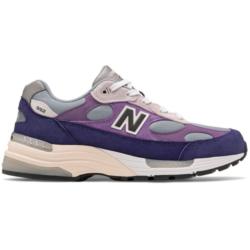 Кроссы New Balance 992 Violet Purple - мужская сетка размеров
