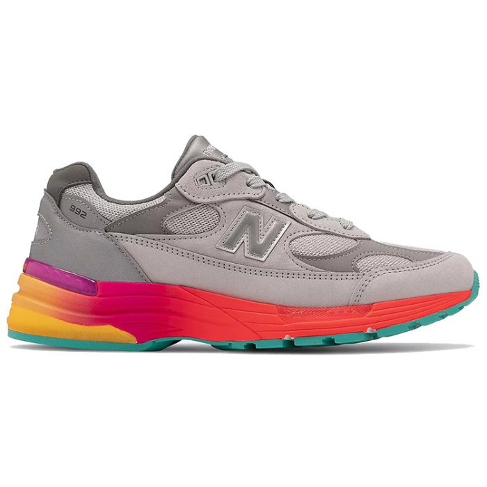 New Balance 992 Made in USA Grey Multi - мужская сетка размеров New Balance 992 Made in USA Grey Multi - мужская сетка размеров