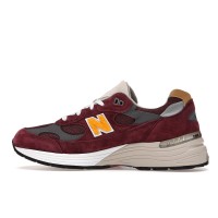 Кроссовки New Balance 992 Burgundy Gold