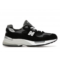 Кроссовки New Balance 992 Black Grey Suede