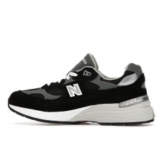 Кроссовки New Balance 992 Black Grey Suede