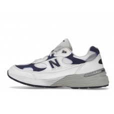 Кроссовки New Balance 992 White Navy