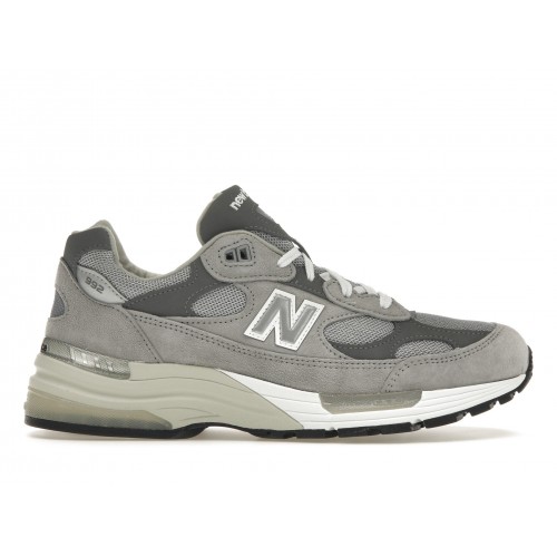 Кроссы New Balance 992 Grey - мужская сетка размеров
