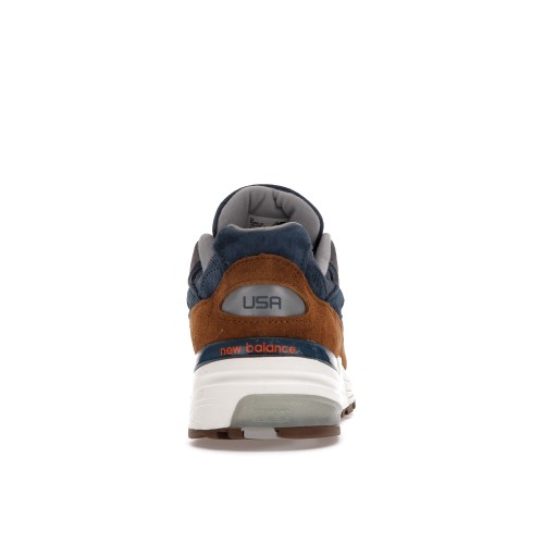 Кроссы New Balance 992 J. Crew New York - мужская сетка размеров
