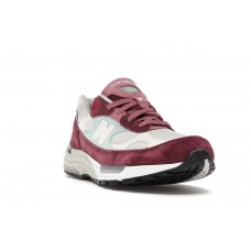 Кроссовки New Balance 992 Kith Kithmas Burgundy White