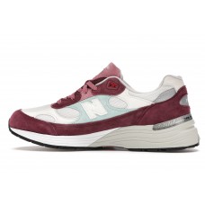 Кроссовки New Balance 992 Kith Kithmas Burgundy White