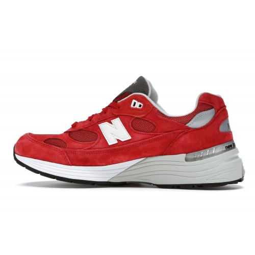 Кроссы New Balance 992 Kith Kithmas Red - мужская сетка размеров