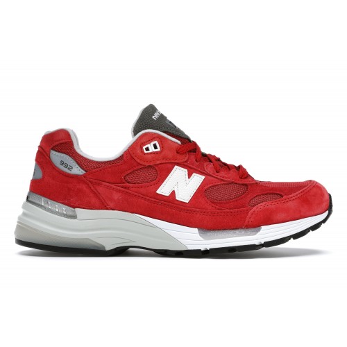 Кроссы New Balance 992 Kith Kithmas Red - мужская сетка размеров