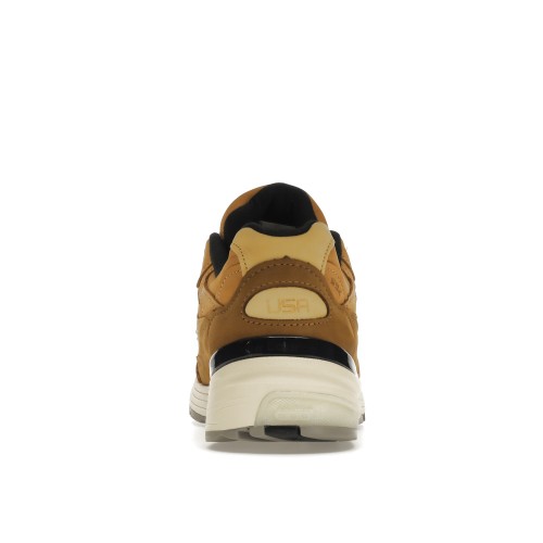 Кроссы New Balance 992 MiUSA Wheat - мужская сетка размеров