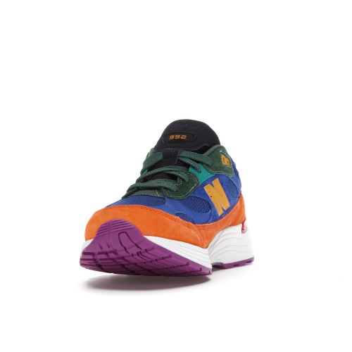 Кроссы New Balance 992 Multi-Color - мужская сетка размеров