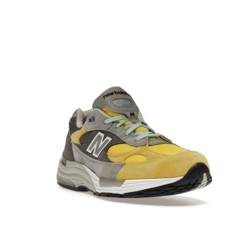 Кроссы New Balance 992 Nice Kicks Amoeba Music Grey - мужская сетка размеров