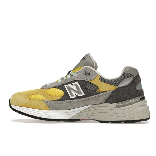 Кроссы New Balance 992 Nice Kicks Amoeba Music Grey - мужская сетка размеров
