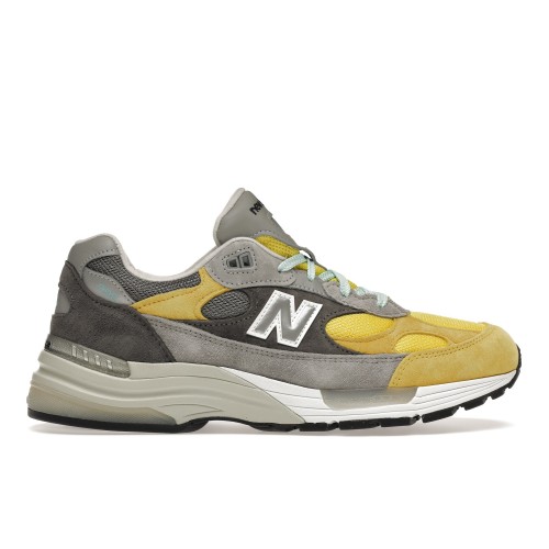 Кроссы New Balance 992 Nice Kicks Amoeba Music Grey - мужская сетка размеров