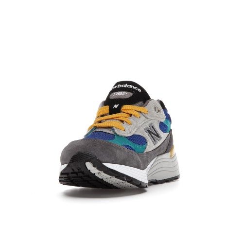 Кроссы New Balance 992 Colorblock - мужская сетка размеров