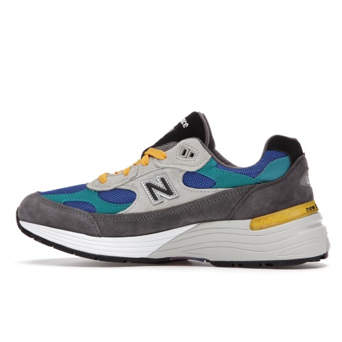 Кроссы New Balance 992 Colorblock - мужская сетка размеров