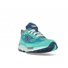 Кроссовки New Balance 992 MiUSA Blue Silver Metallic