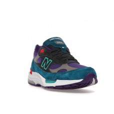 Кроссовки New Balance 992 Concepts Purple Grey Green