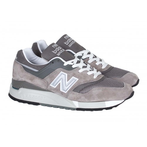 Кроссы New Balance 997.5 MiUSA Grey White - мужская сетка размеров