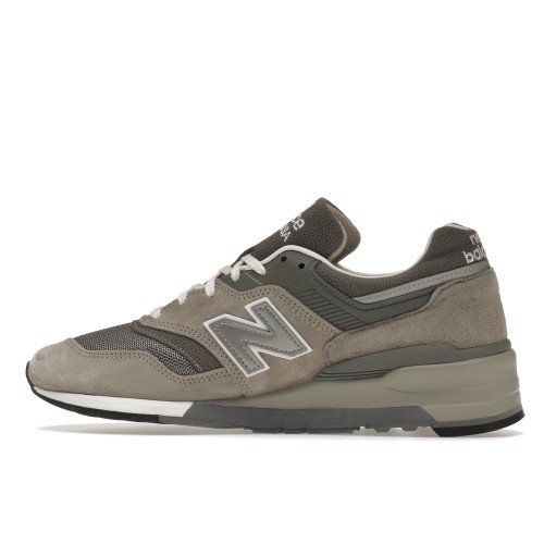 Кроссы New Balance 997 Made in USA Grey - мужская сетка размеров