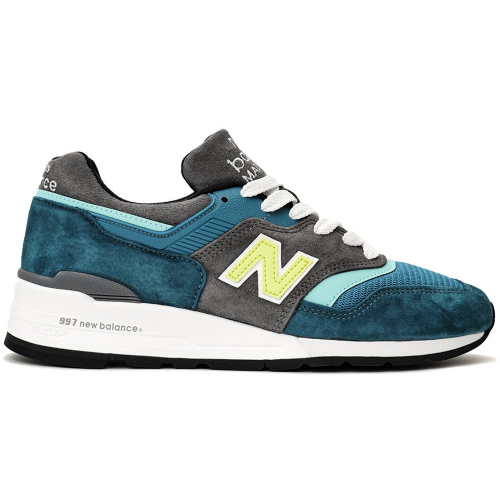 Кроссы New Balance 997 Blue Green - мужская сетка размеров