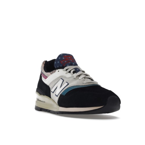 Кроссы New Balance 997 Black Beige - мужская сетка размеров